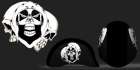 STREET 1/2 HELMET SKIN - 3 SKULLS